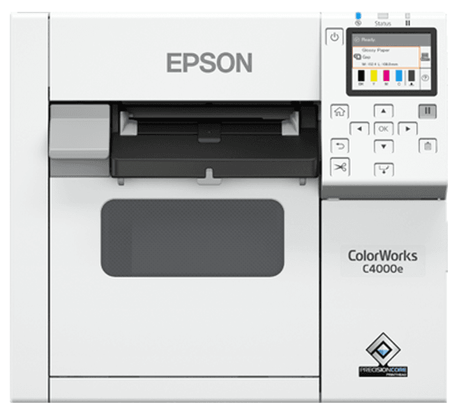 Epson COLORWORKS C4000 Industrial Printer – part number C31CK03102MK