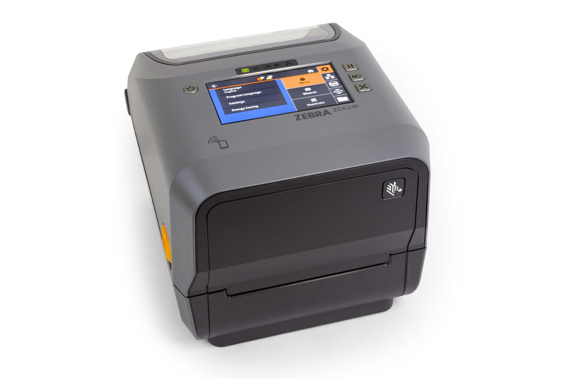 Zebra ZD621R RFID 4-INCH PREMIUM DESKTOP PRINTER Desktop Printer – 300 dpi – part number ZD6A143-31EFR2EZ